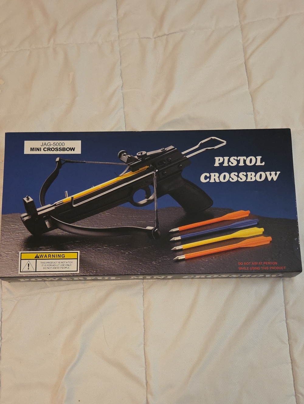50 lb Archery Pistol Hunting Crossbow bow + 5 Bolts / Arrows 150 80 lbs Mini